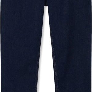 Dark Wash Slim Fit Denim Jeans 5-Pocket Classic Cut